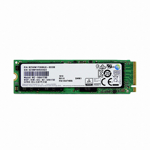 삼성전자 SM961 M.2 NVMe 병행수입 (256GB)
