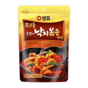 샘표 무교동 오징어 낙지볶음 양념 130g
