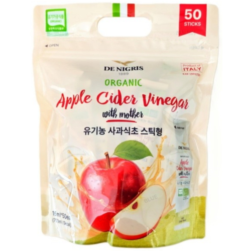 데니그리스 유기농 사과식초 750ml (15ml x 50포) (1개)_이미지