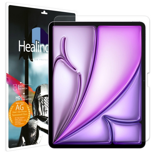 폰트리 힐링쉴드 iPad Air 13 M4 하이엔드 종이질감 강화유리 보호필름 (액정 1매)_이미지