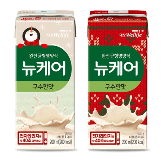대상웰라이프 뉴케어 구수한맛 힛앤고 200ml (32개)