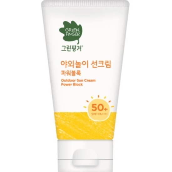 그린핑거 파워블록 야외놀이 선크림 80ml (1개)
