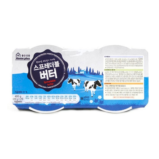 홈플러스 스프레더블 버터 200g (2개)_이미지
