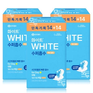 화이트 수퍼흡수 맥시슬림 대형 28개 (3팩(84개))_이미지