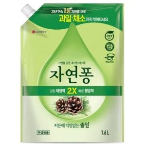 자연퐁 2X 솔잎 리필 1.6L (1개)_이미지