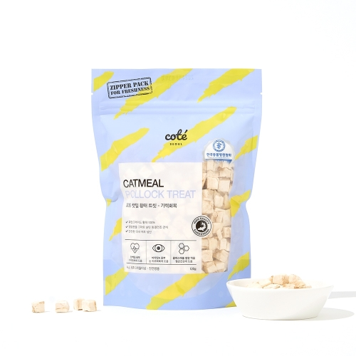 꼬뜨 캣밀 황태 트릿 기력회복 120g (1개)_이미지