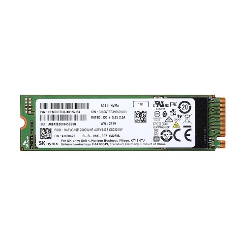 SK���̴н� BC711 M.2 NVMe �������