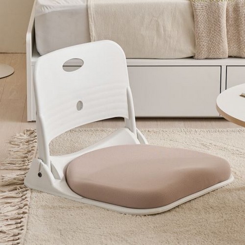 리프 접이식 등받이 경량 허리지지 좌식의자