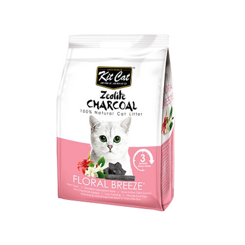 킷캣 제오라이트 모래 플로랄 4kg (1개)_이미지
