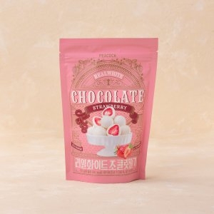 이마트 피코크 리얼화이트 딸기초코볼 170g (1개)_이미지
