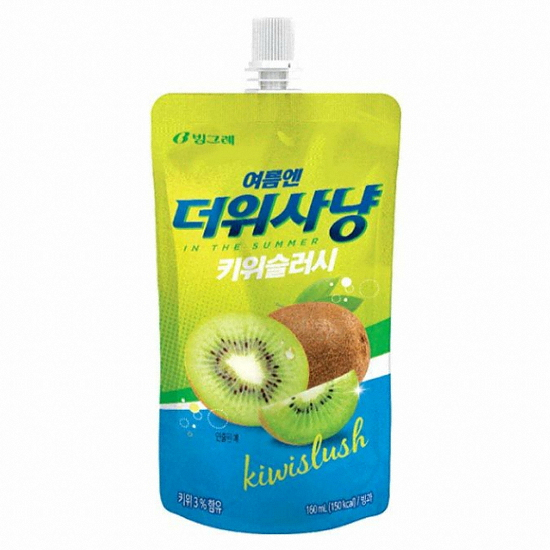 빙그레 더위사냥 키위슬러시 160ml (30개)_이미지