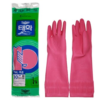태화 <b>고무</b><b>장갑</b> 꽃밴 (대)
