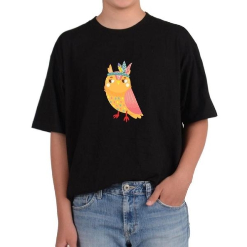 반팔 USA핏 올빼미 부엉이 OWL 제왕그림 다양한색상 전사이즈 WFKQ0NU