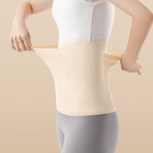 옷자락 여자 데일리 몸매보정 겨울 핫팩 주머니 캥거루 복대 UW5617_베이지/XL XL_이미지