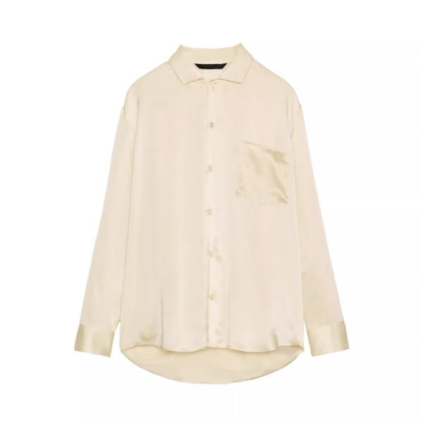 자라 5H71706 여자신상 긴팔셔츠 스타일리시 카라넥 셔츠 7824147 7823147