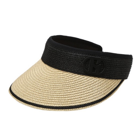 헤지스레이디스 컬러배색 썬캡 HSHE3B201 (I2, 베이지)_이미지