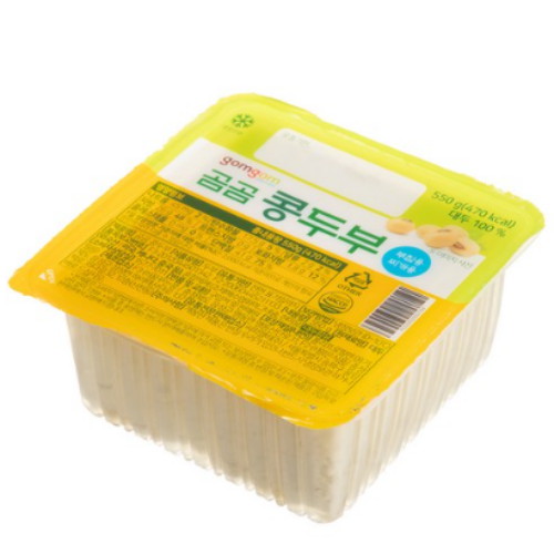 곰곰 콩두부 550g (1개)_이미지