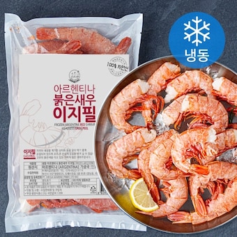 바다몰 <b>냉동</b> 아르헨티나 붉은<b>새우</b> 이지필 특대 600g