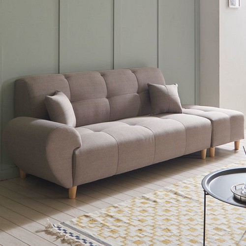 아이솔가구 앨리스 패브릭 소파 3인용 (스툴포함)_이미지