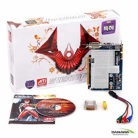 EVERTOP �󵥿� HD 2400XT 256MB