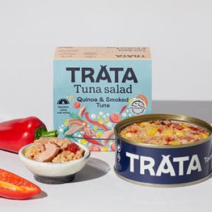 홀썸마켓 트라타 훈제참치 퀴노아샐러드 160g (1개)_이미지