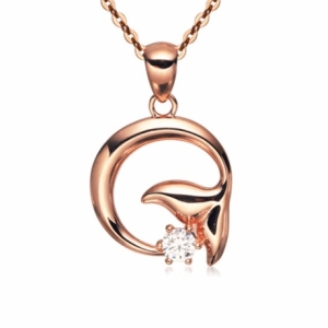 KT알파 쇼핑 온라인 14K 원형 커브 고래꼬리 체인 목걸이 NPN40100 일상이 알파가 되다 KT알파 쇼핑