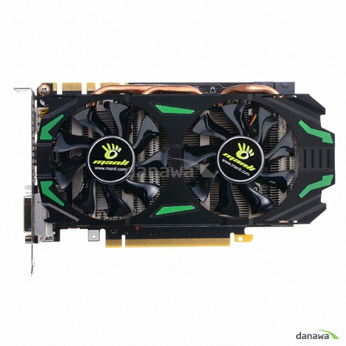 MANLI 지포스 <b>GTX</b><b>760</b> Twin Storm D5 2GB