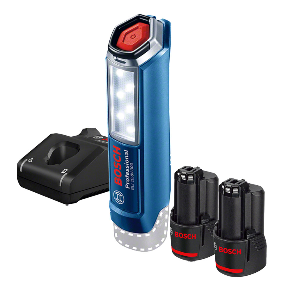 보쉬 GLI 10.8V-300 (2.0Ah, 배터리 2개)