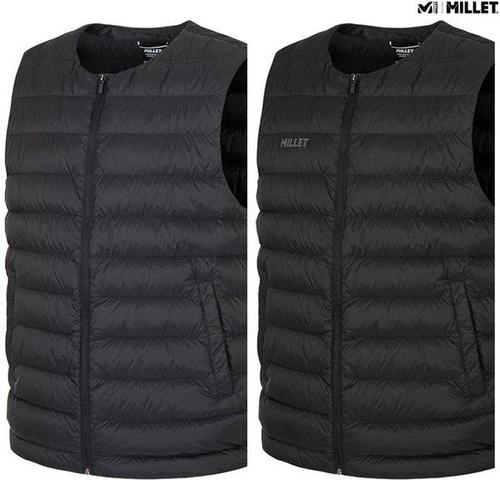 밀레(MILLET) 라운드넥 퀼팅 레딧 RDS덕 다운 조끼 MLUWV262_이미지