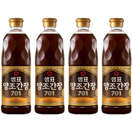 샘표 양조간장 701 860ml (4개)_이미지