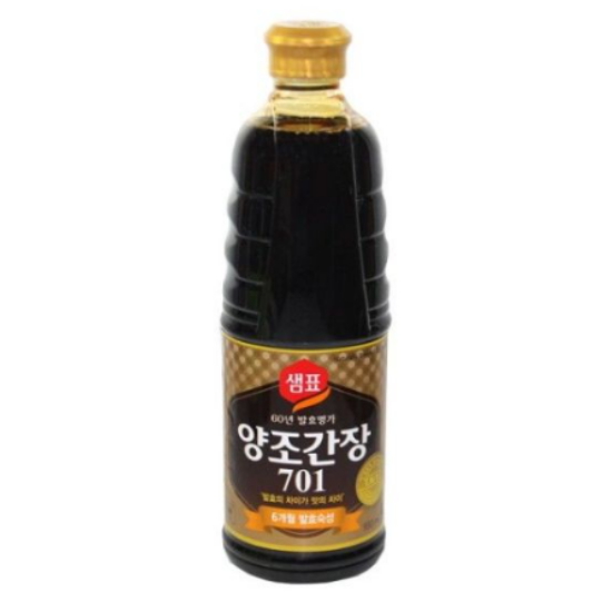 샘표식품 샘표 양조간장 701 860ml (4개)