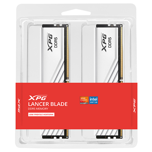 ADATA DDR5-6000 CL30 LANCER BLADE 화이트 패키지 서린 (32GB(16Gx2))_이미지
