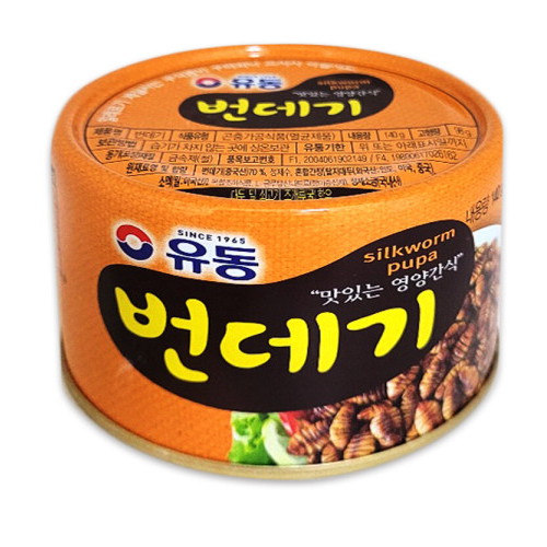 유성물산교역 유동 번데기 140g (16개)_이미지