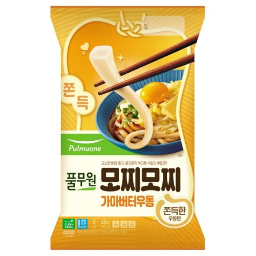 풀무원 모찌모찌 가마버터 우동 424g (2개)_이미지