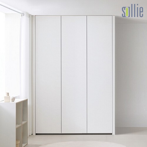 동원가구 솔리에 플랫 무몰딩 작은방 붙박이장 [150cm]