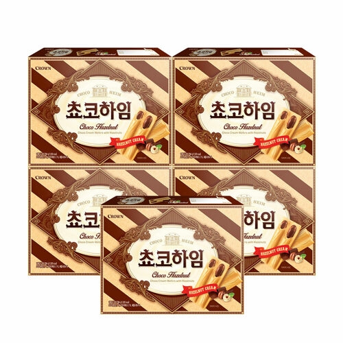 크라운제과 초코하임 284g (5개)_이미지