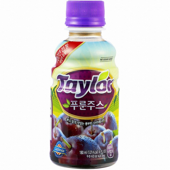 테일러팜스 테일러 푸룬주스 180ml (3개)_이미지