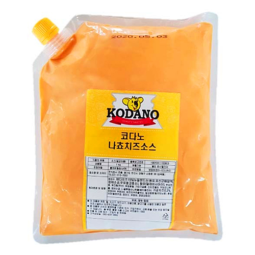 코다노 나쵸치즈소스 1kg (1개)_이미지