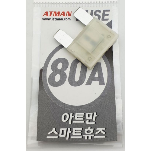 초대형 LED 자동차 휴즈 AMP-80A