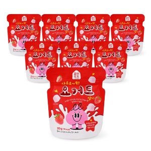 홈앤키즈 사르르쏙 요거트 딸기 20g