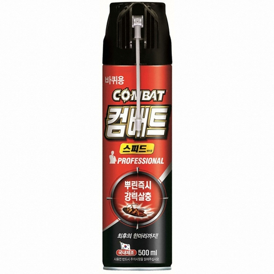 헨켈홈케어 컴배트 스피드 에어졸 500ml (4개)