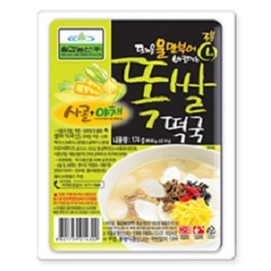 칠갑농산 즉석 똑쌀떡국 174g (4개)
