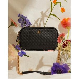 LF 닥스 WOMENS ACCESSORIES LOUIS DD 블랙 로고패턴 가죽 미니크로스백 DCWA5E517BK 1180960