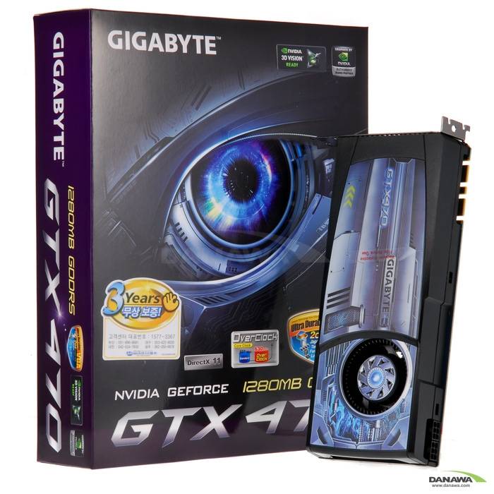 GIGABYTE 지포스 GTX470 UDV Over D5 1.2GB_이미지