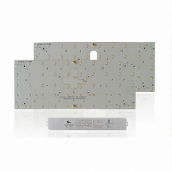 LED 일반형3528 사각 거실등 모듈 전구색 50W