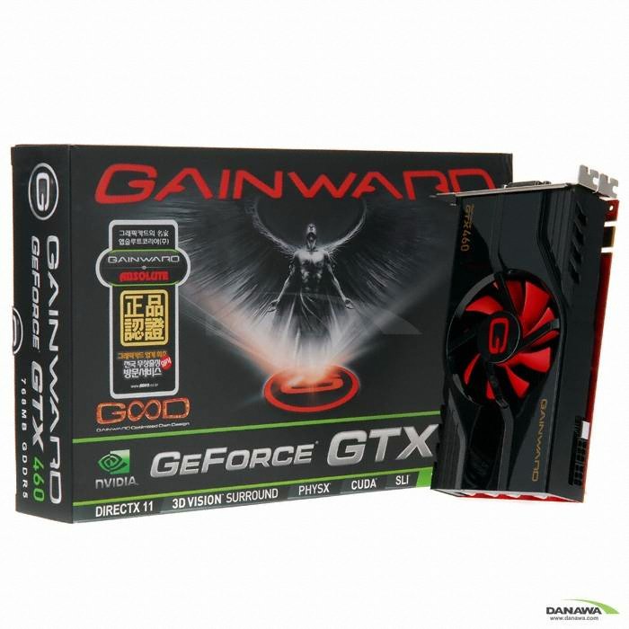 GAINWARD 지포스 GTX460 GOOD D5 768MB (중고)_이미지
