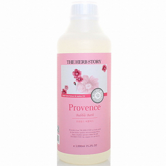 더허브스토리 버블바스 프로방스 1000ml (1개)_이미지