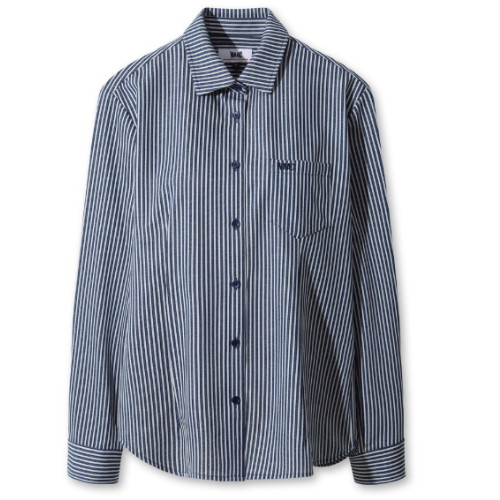 waac 스트라이프 포켓 셔츠 WWTBA25608NYD이미지입니다. 누르면 해당 게시물로 새창이동합니다.