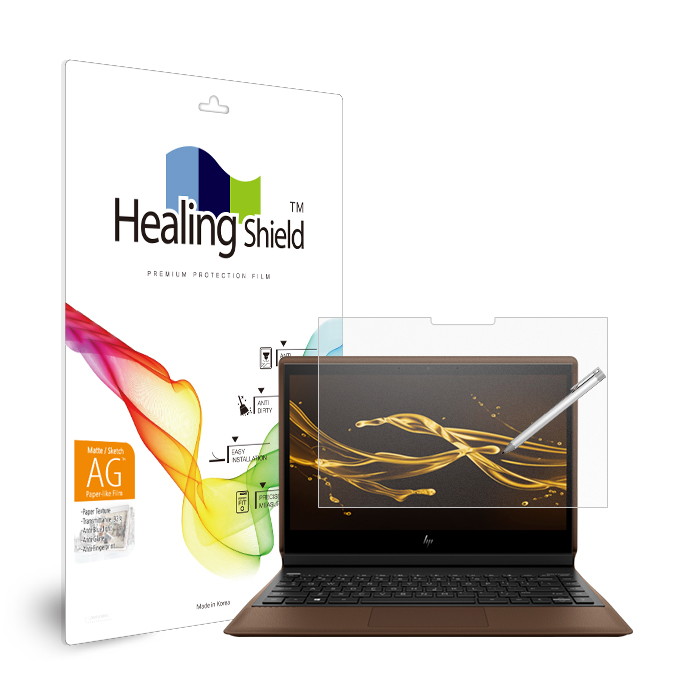 폰트리 힐링쉴드 HP 스펙터 폴리오 13-ak0015nr 블루라이트차단 종이질감 지문방지 액정보호필름
