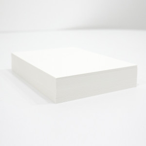 띤또레또 순백색 350g 캘리그라피종이 캘리그라피 무지 엽서 4x6 50매